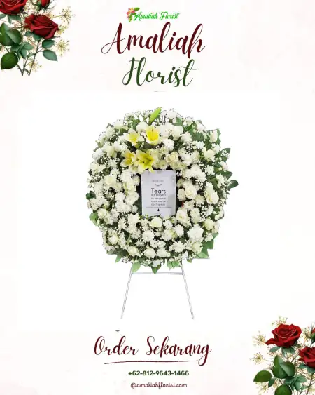 Krans Bunga Duka Jabranti